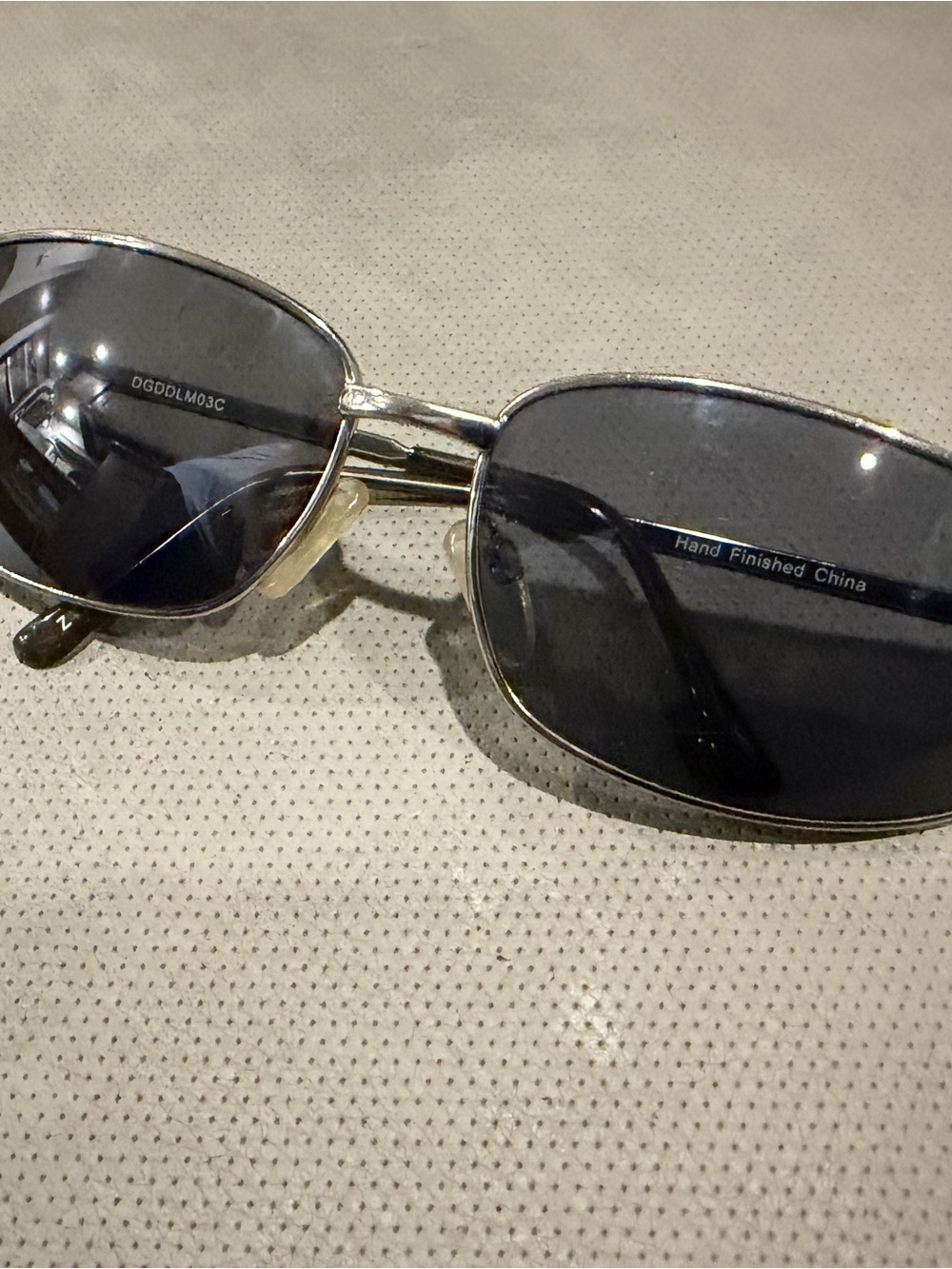 Dolce & Gabbana Black and Gold Oval Men's Eyewear